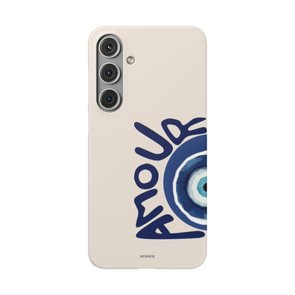 Blue Nazar Evil Eye Case