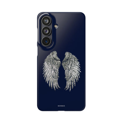 Navy Angel Wings Case