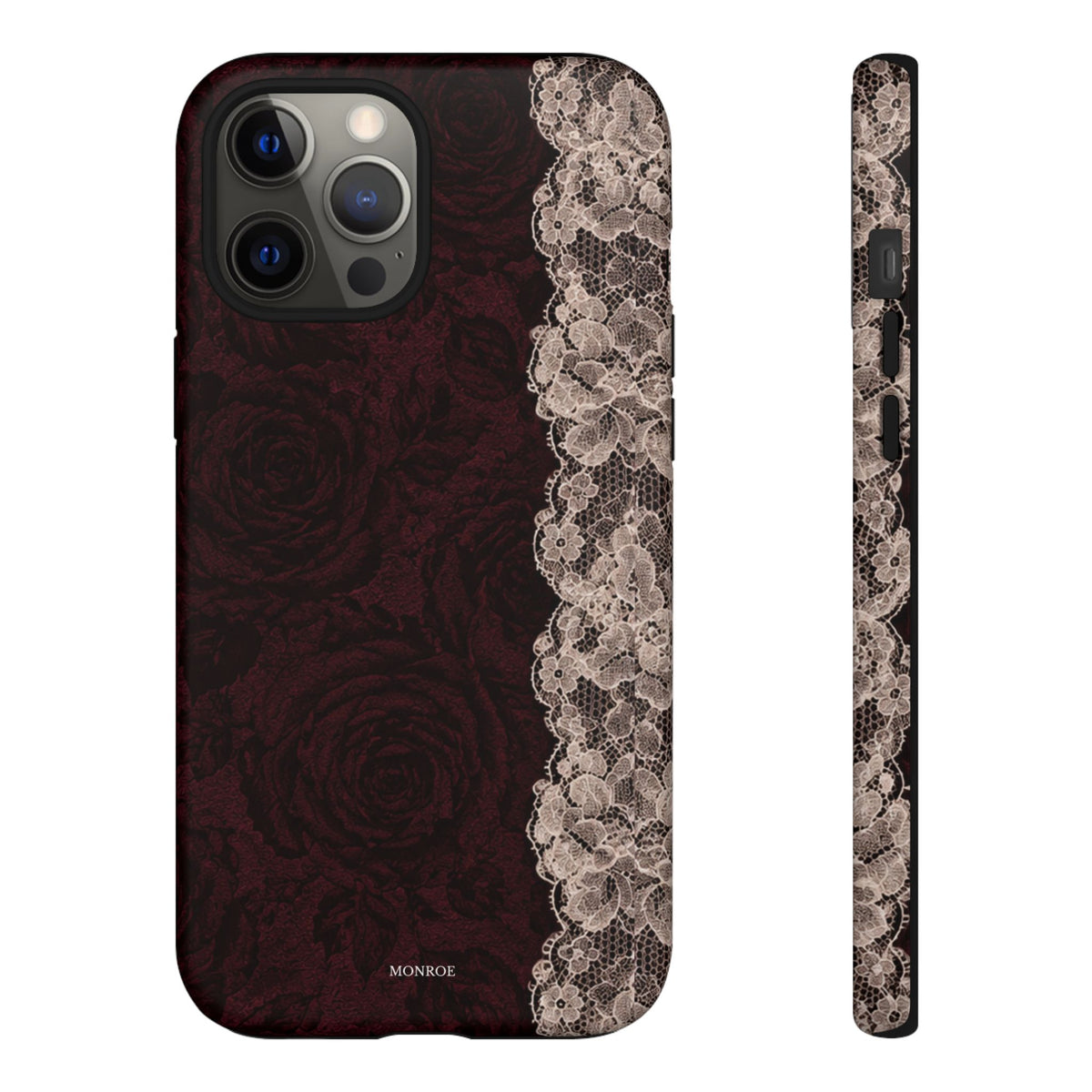 Burgundy Rose Tough Case