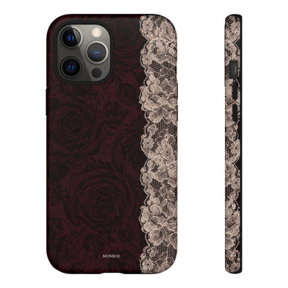 Burgundy Rose Tough Case