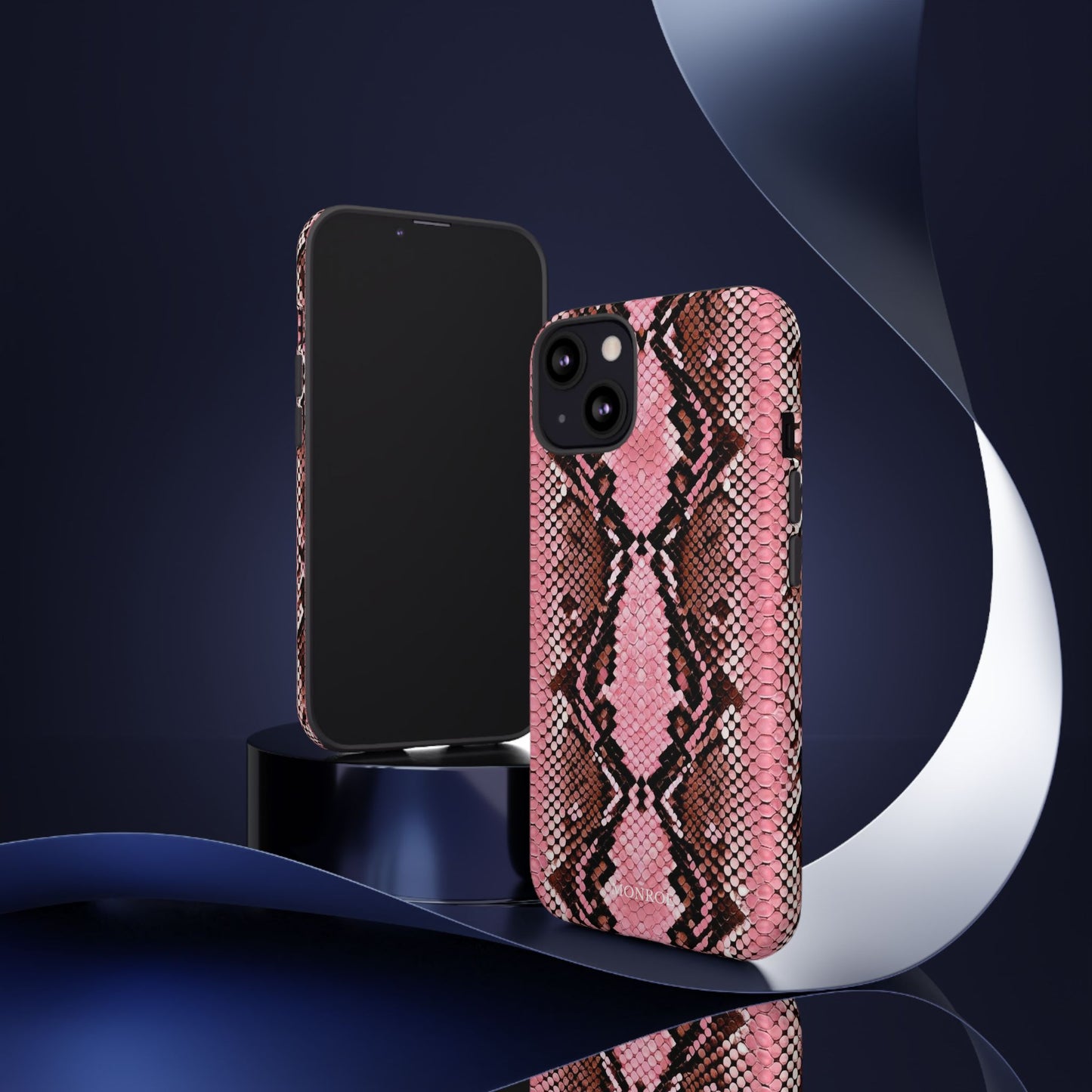 Pink Snake Tough Case