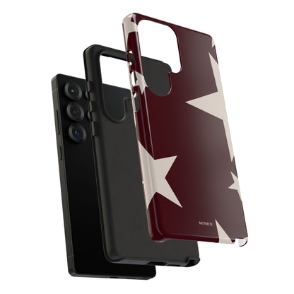 Burgundy Stars Tough Case