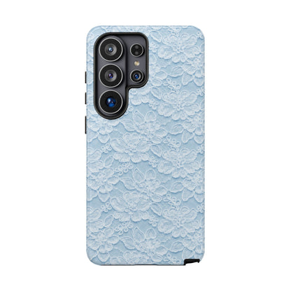 Glacier Blue Lace Tough Case