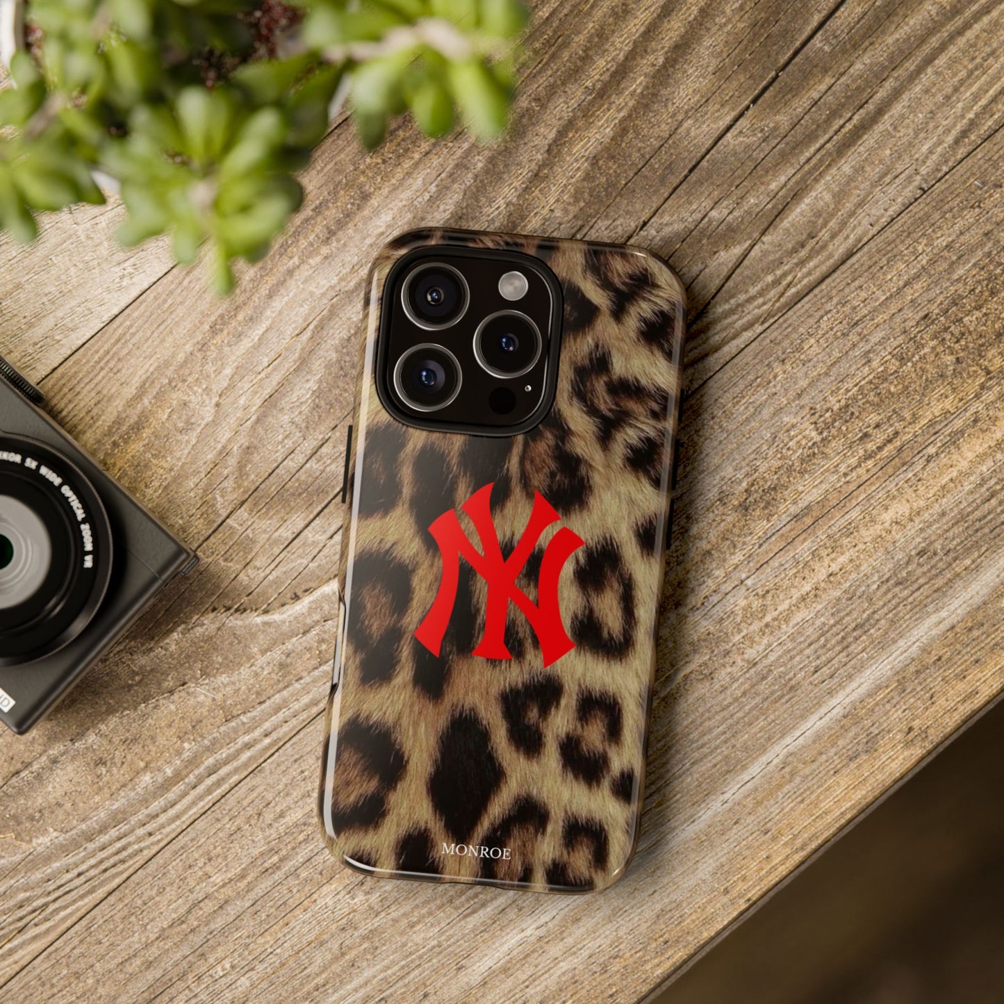 Leopard Print NY Tough Case