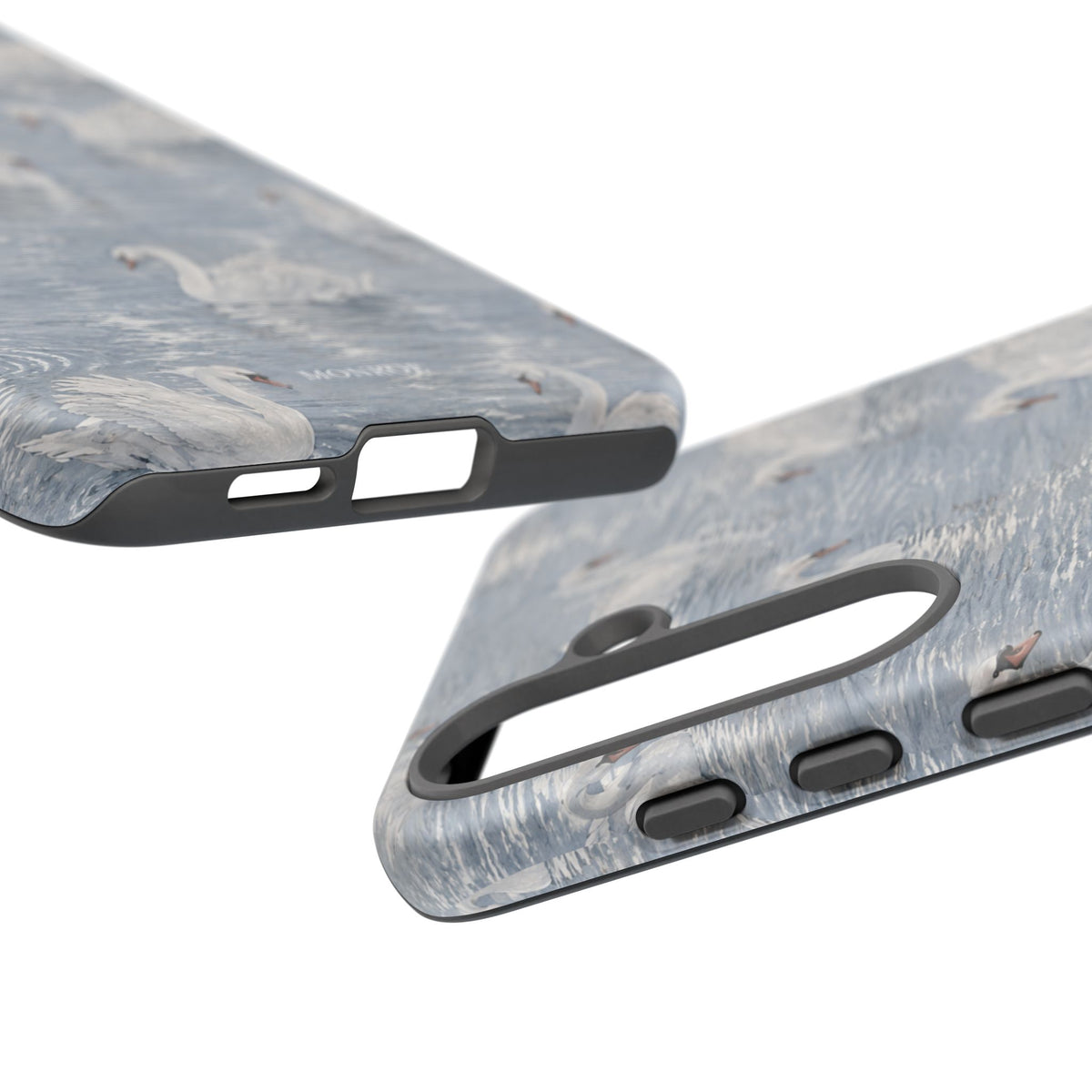 Swan Pattern Tough Case