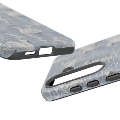 Swan Pattern Tough Case