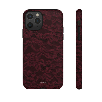 Burgundy Lace Tough Case