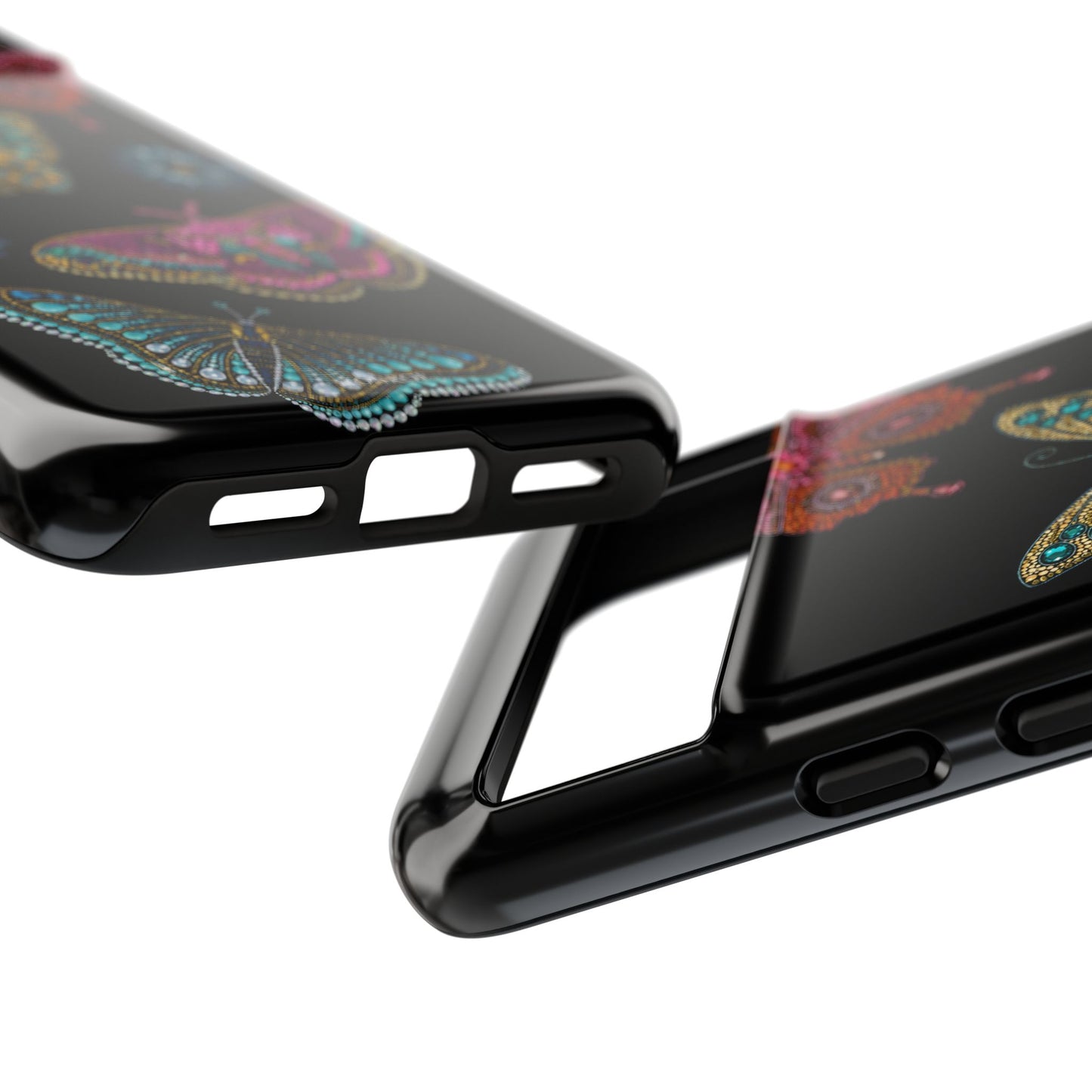 Butterfly Beaded Tough Case