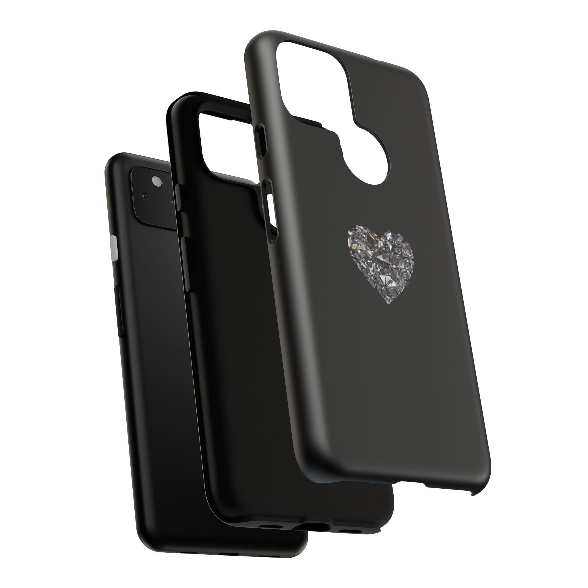 Crystal Heart Phone Case
