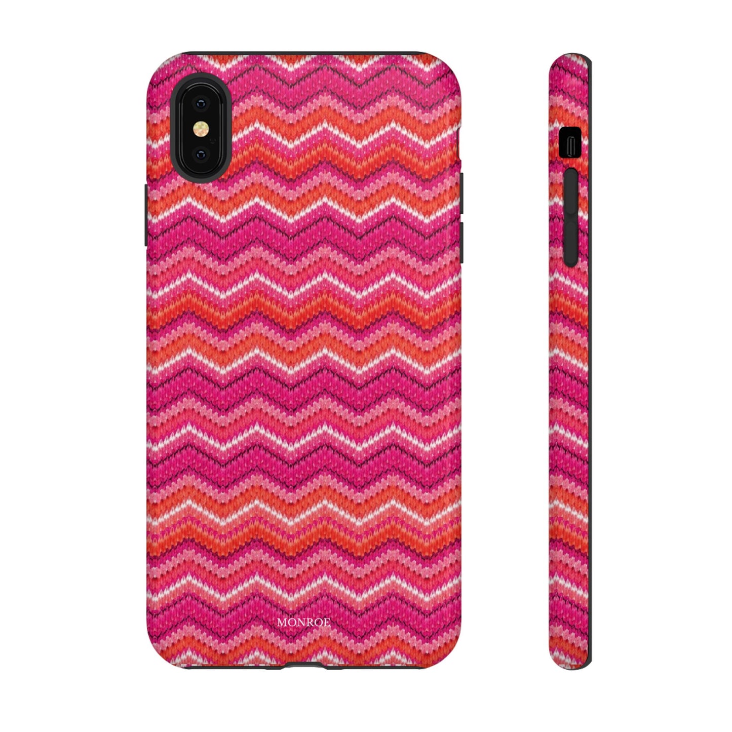 Pink Zigzag Tough Case