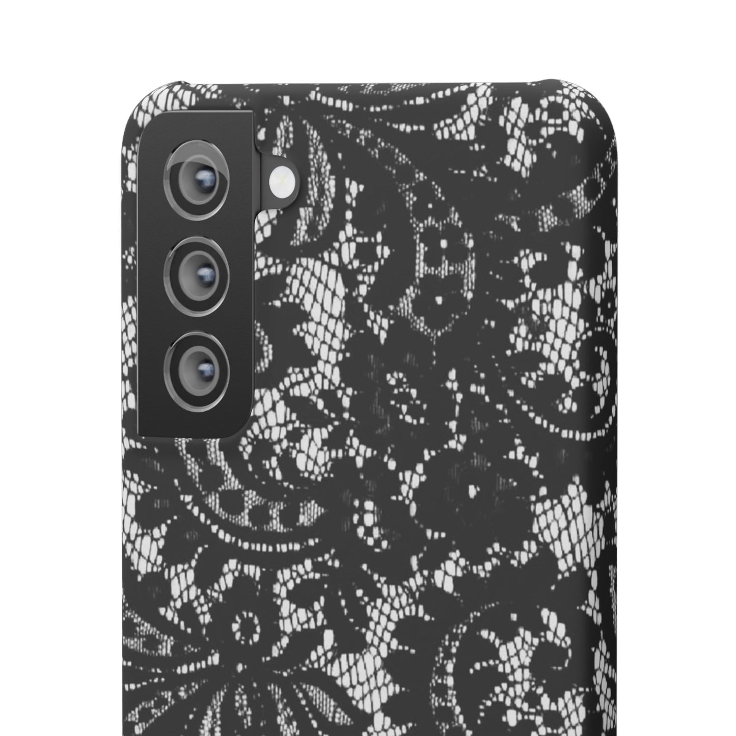 Black Lace Elegant Pattern Case