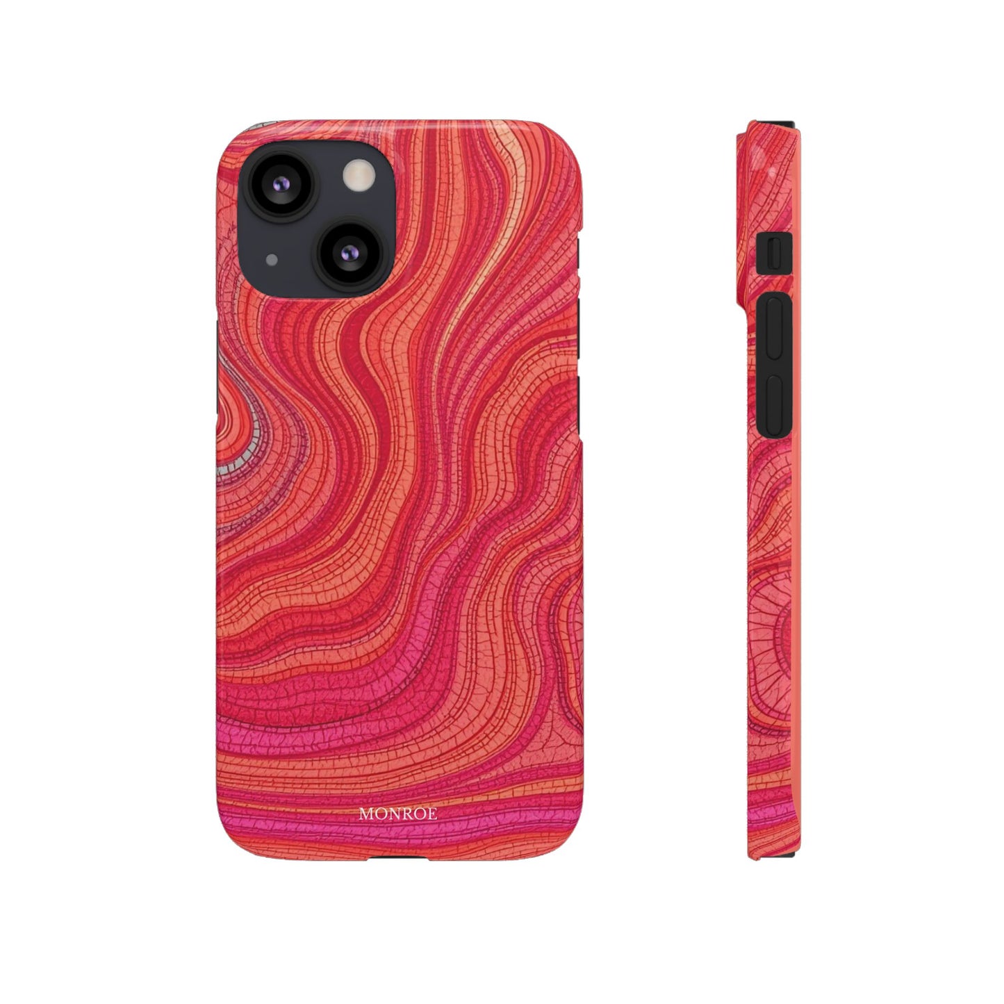 Retro Wavy Red Case