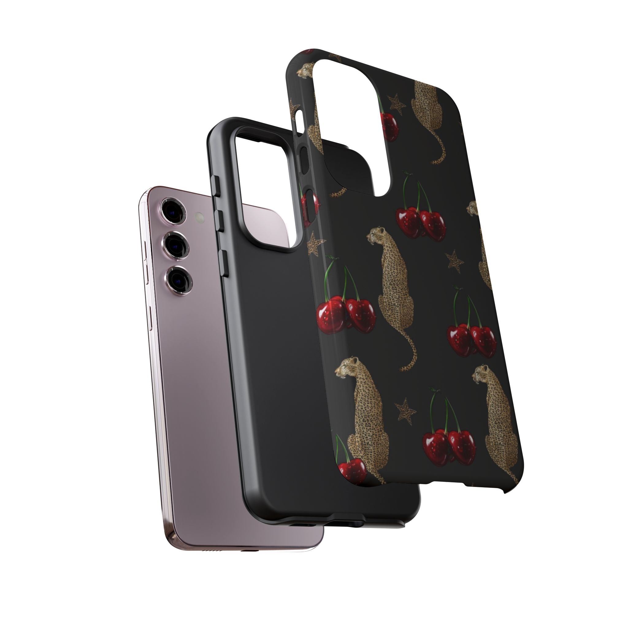 Leopards & Cherries Phone Case