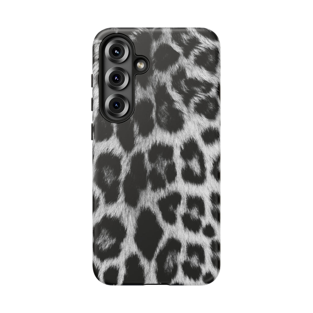 B&W Leopard Phone Case