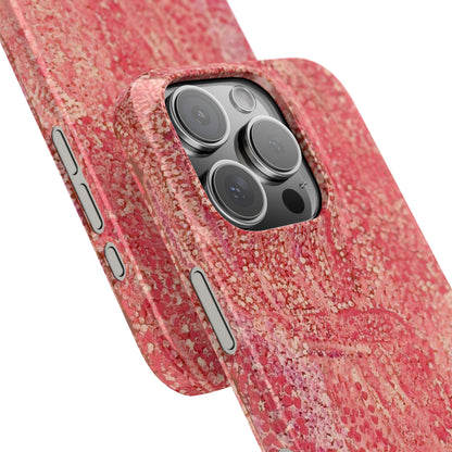 Pink Coral Texture Case