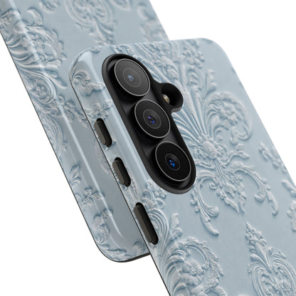 Blue Vintage Pattern Tough Case