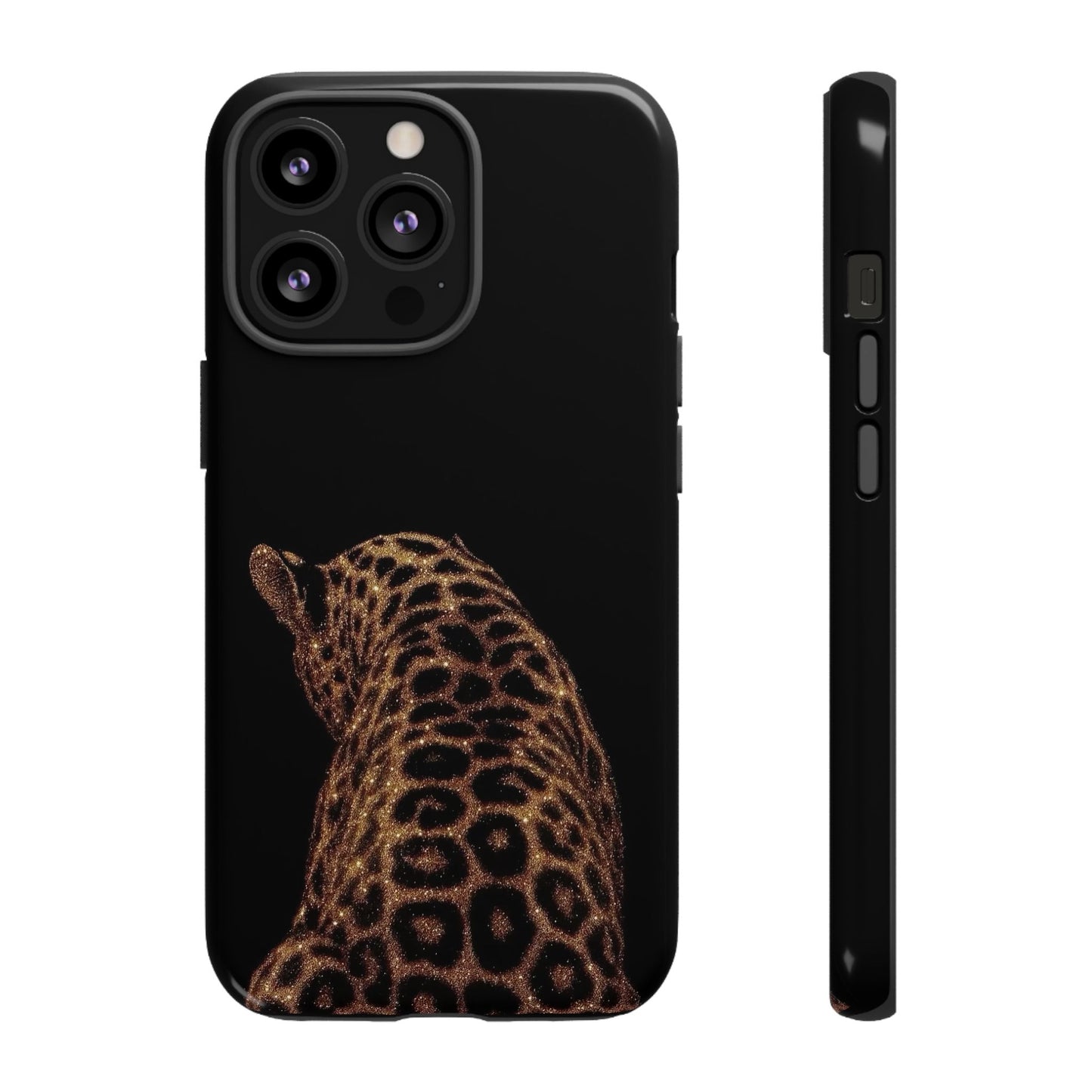 Leopard Back Tough Phone Case