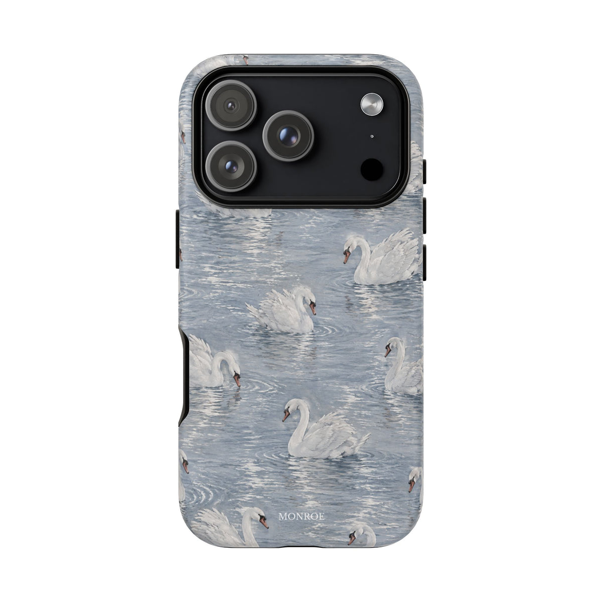 Swan Pattern Tough Case