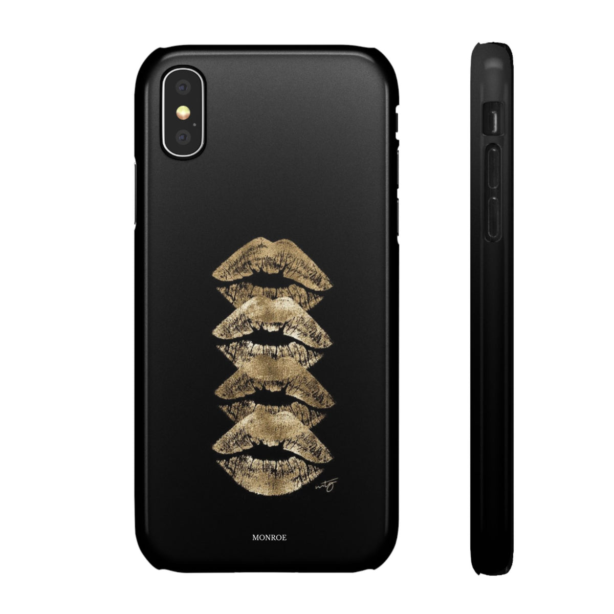 Gold Kiss Stack Case