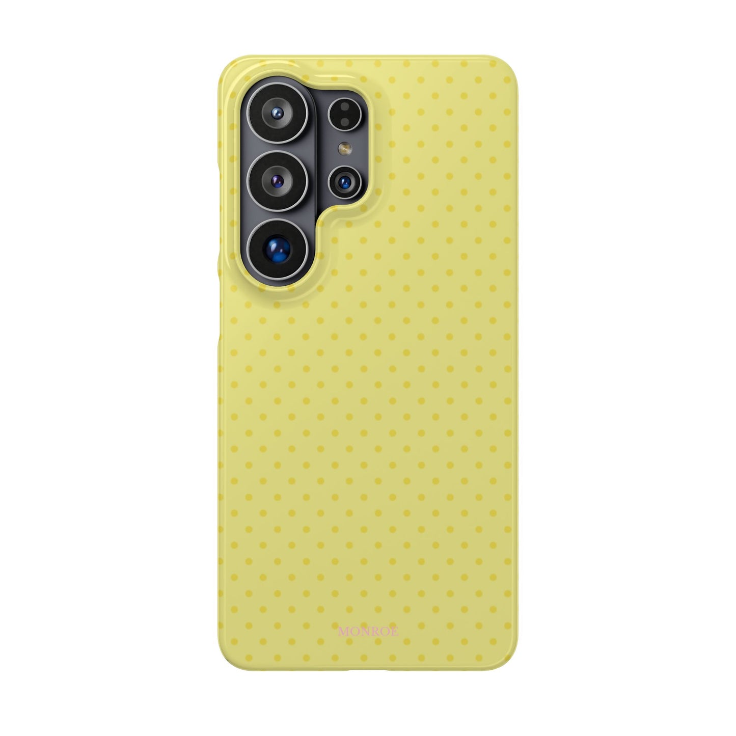 Yellow Polka Dot Snap Phone Case