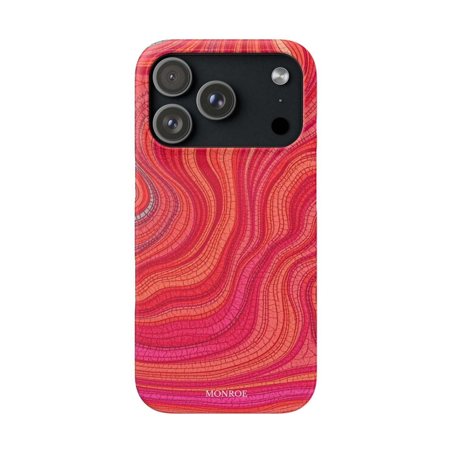 Retro Wavy Red Case