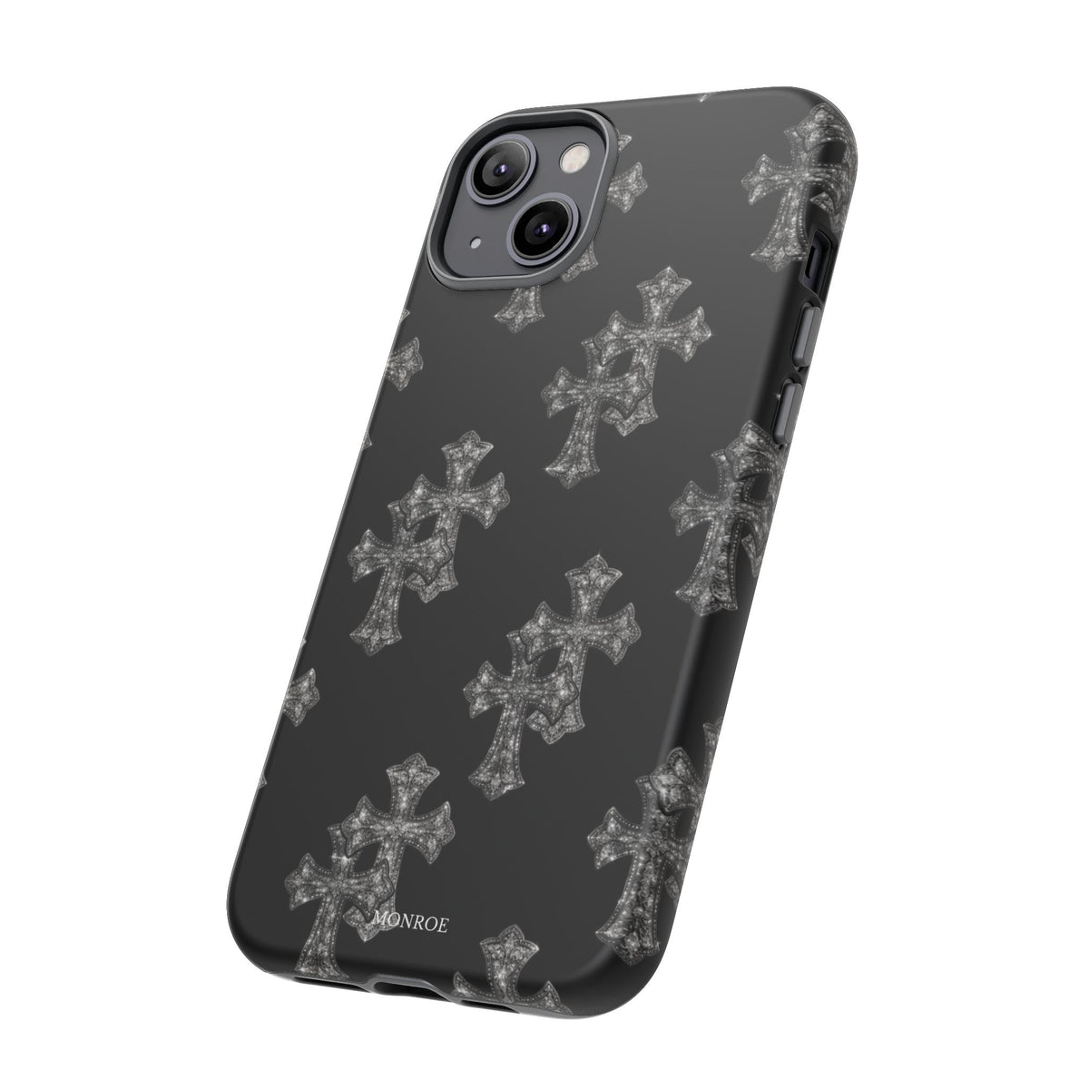Black Crystal Cross Tough Case