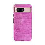 Purple Croc Phone Case