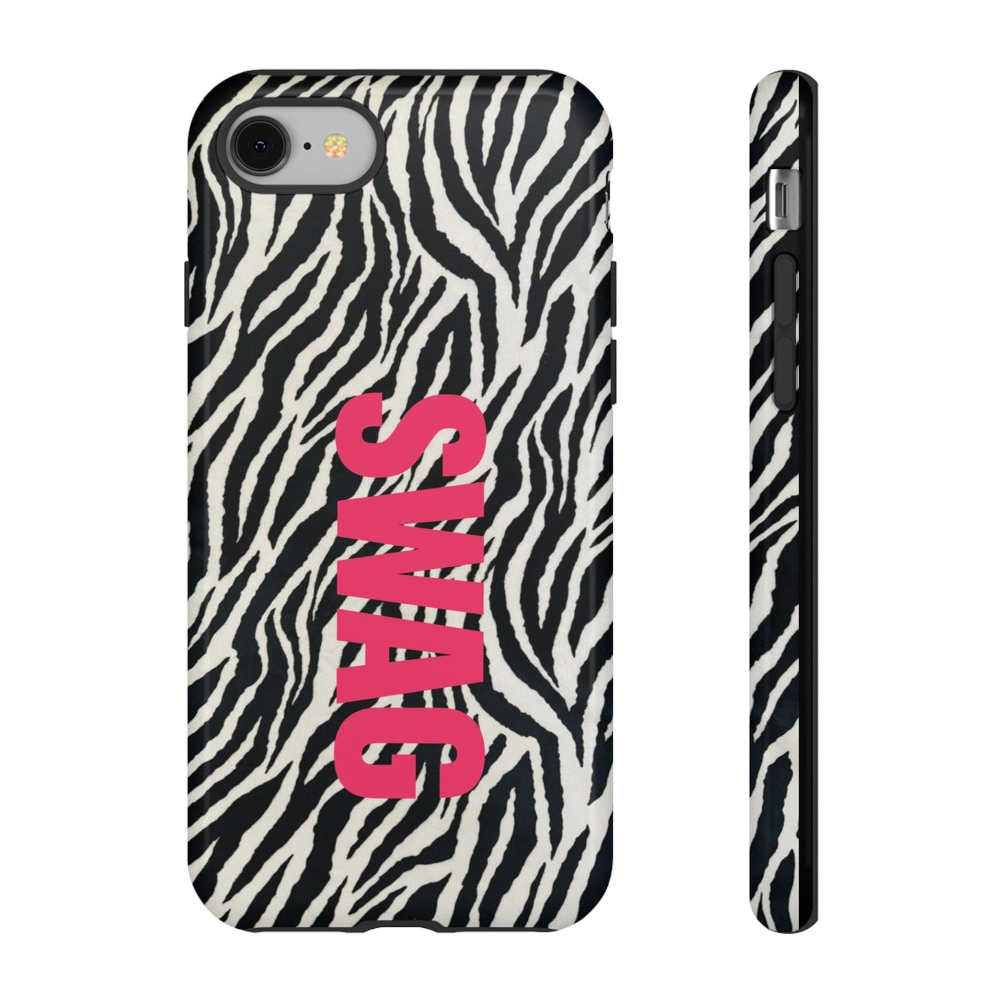 Zebra Print  "SWAG" Tough Case