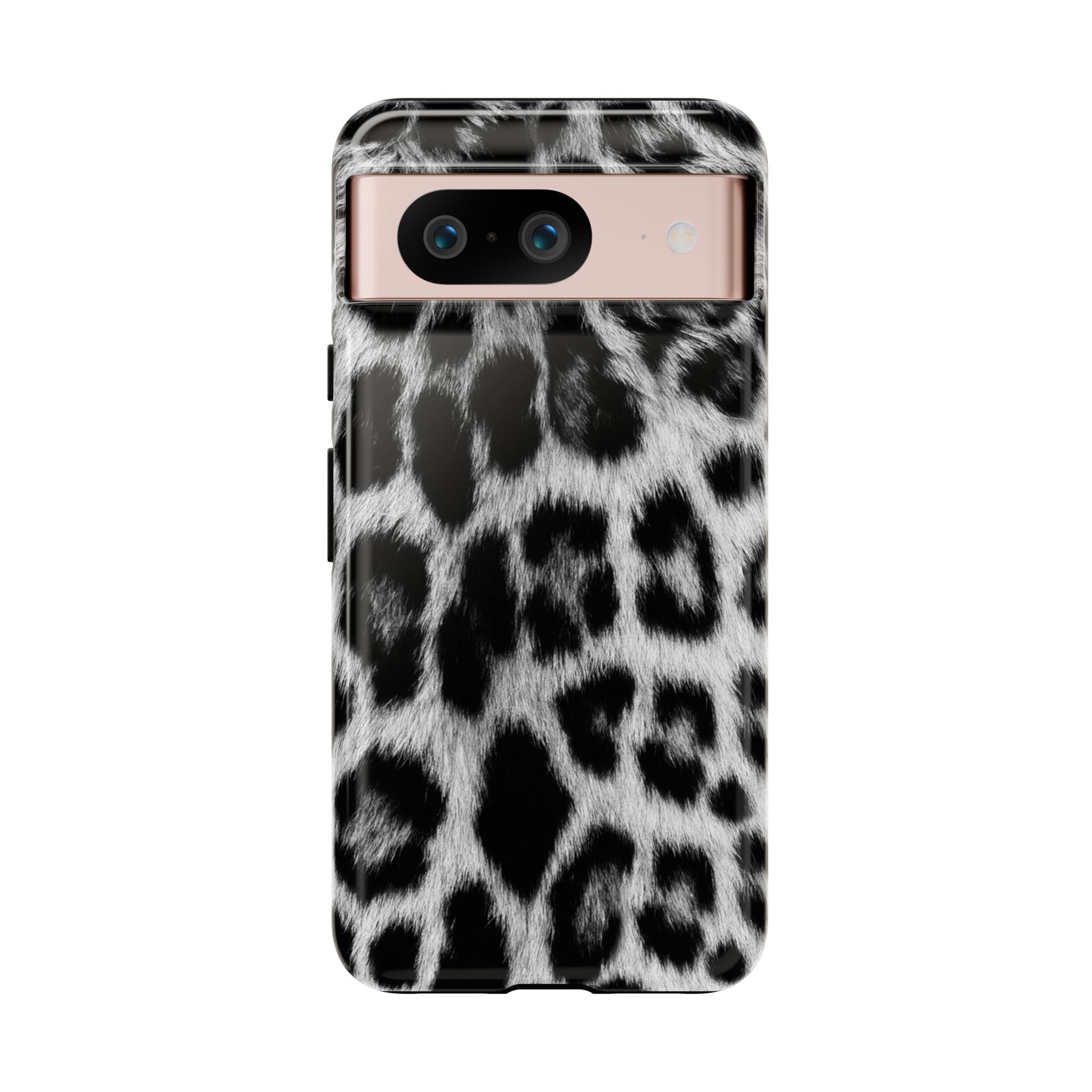 B&W Leopard Phone Case