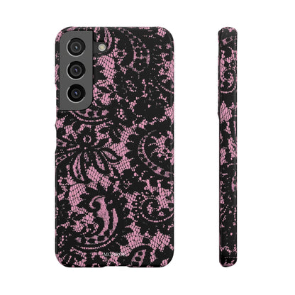 Pink Lace Pattern Case