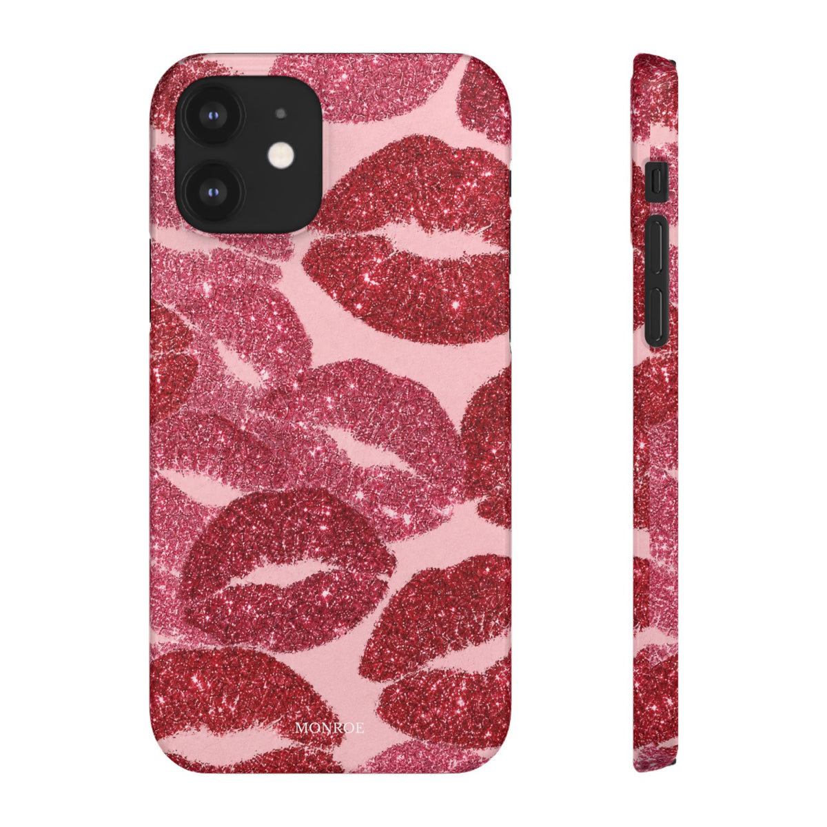 Pink Glitter Kiss Case
