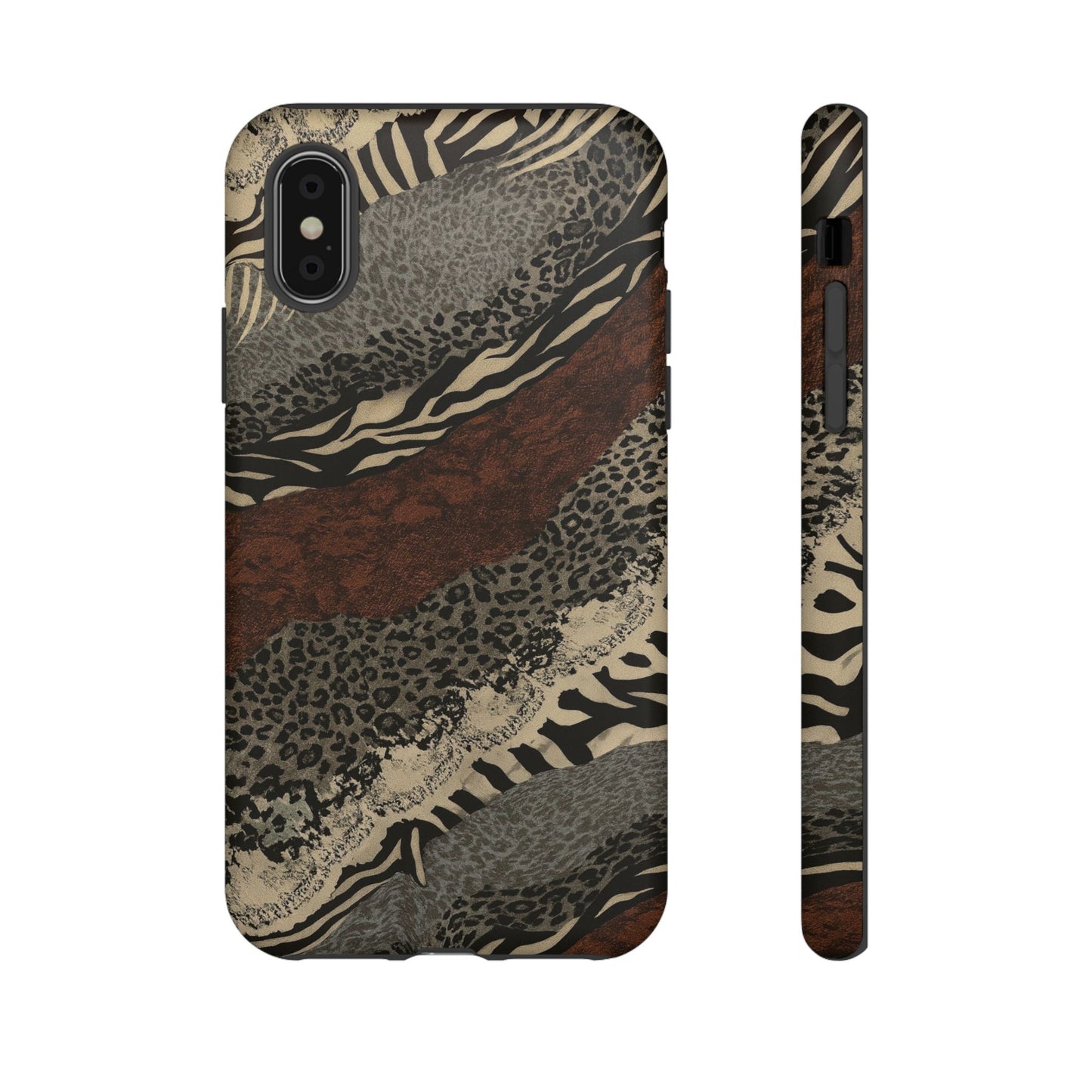 Safari Stripe Tough Phone Case