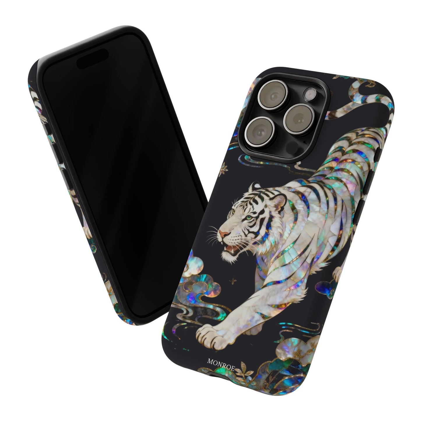 Iridescent White Tiger Tough Case