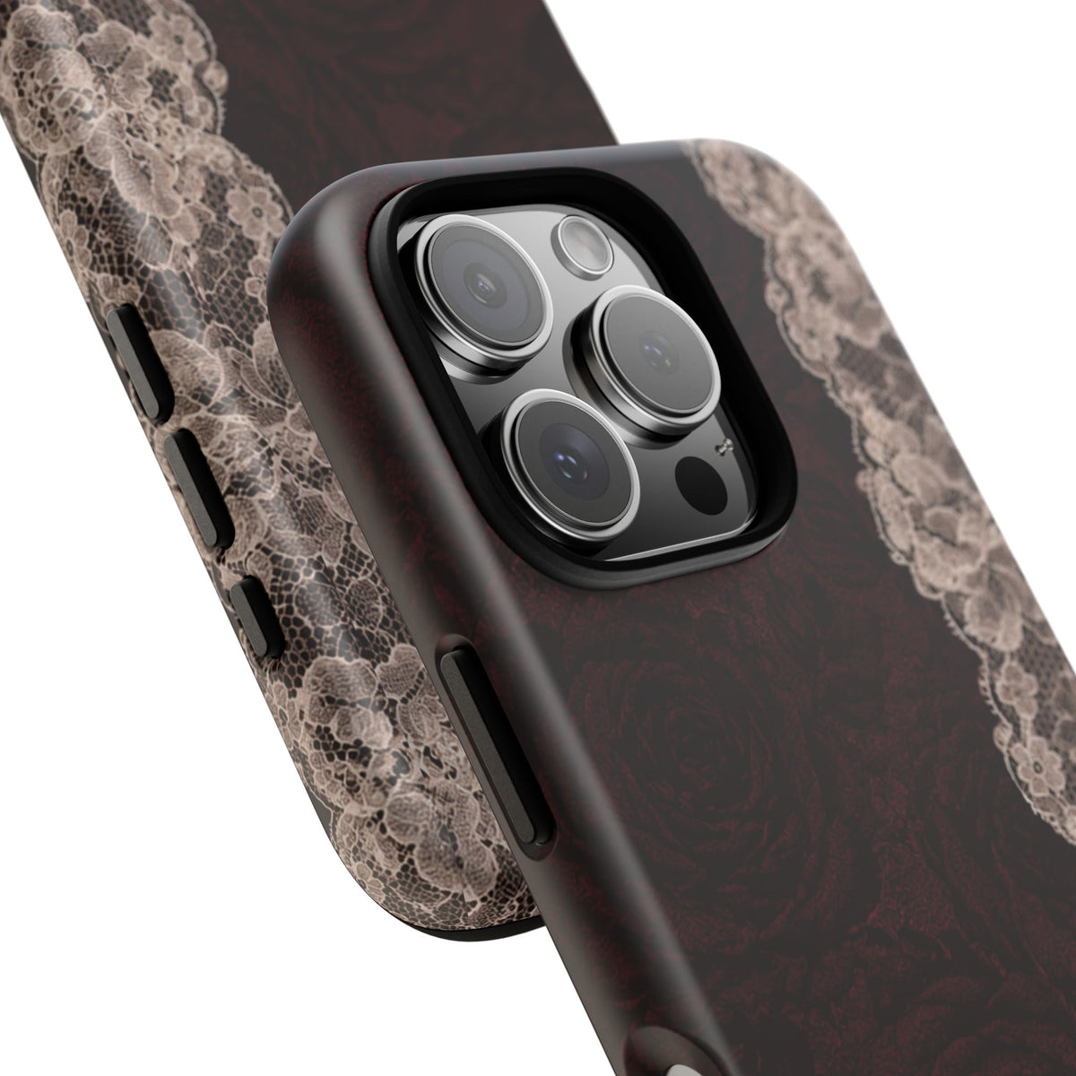 Burgundy Rose Tough Case