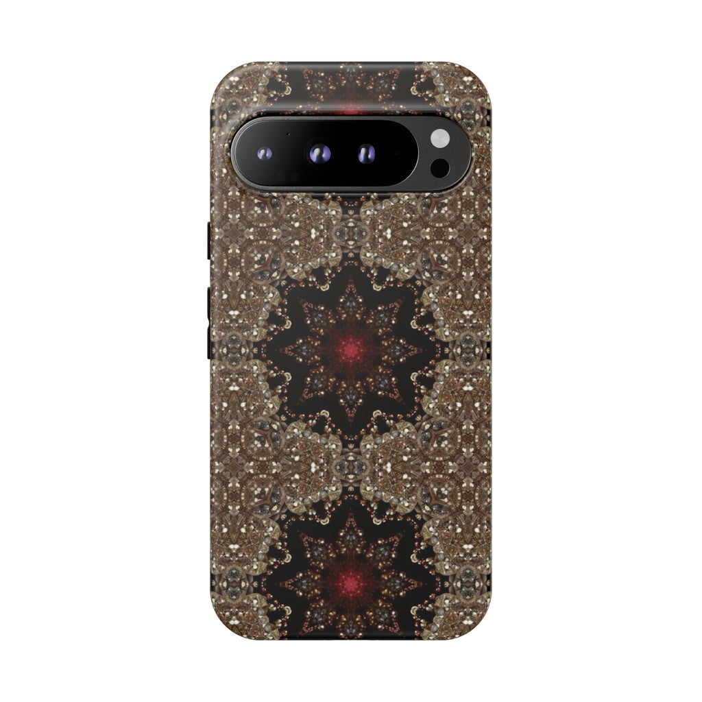Brown Mandala Tough Protective Case