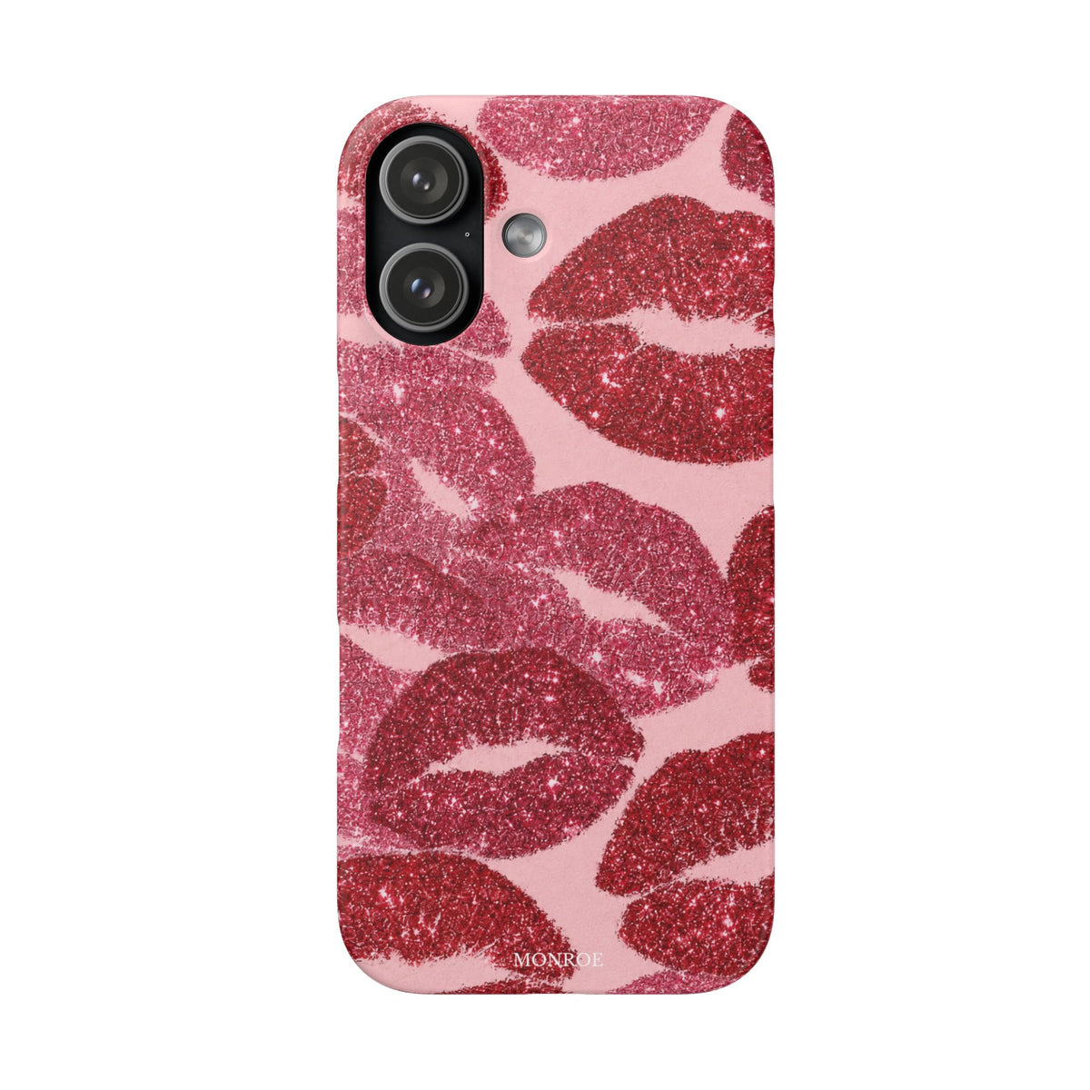 Pink Glitter Kiss Case