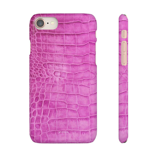 Purple Croc Case