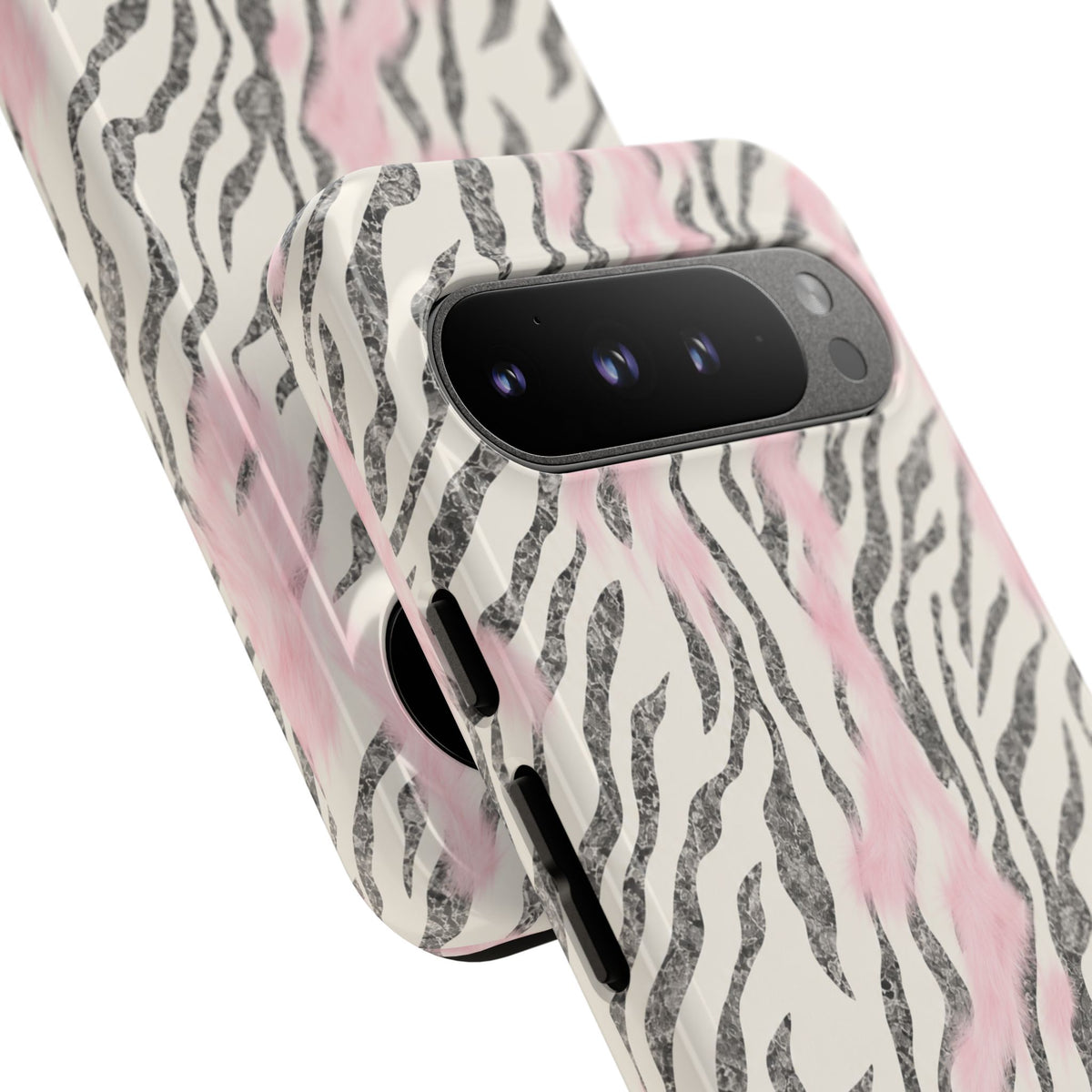 Light Pink Zebra Tough Case