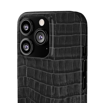 Black Croc Case