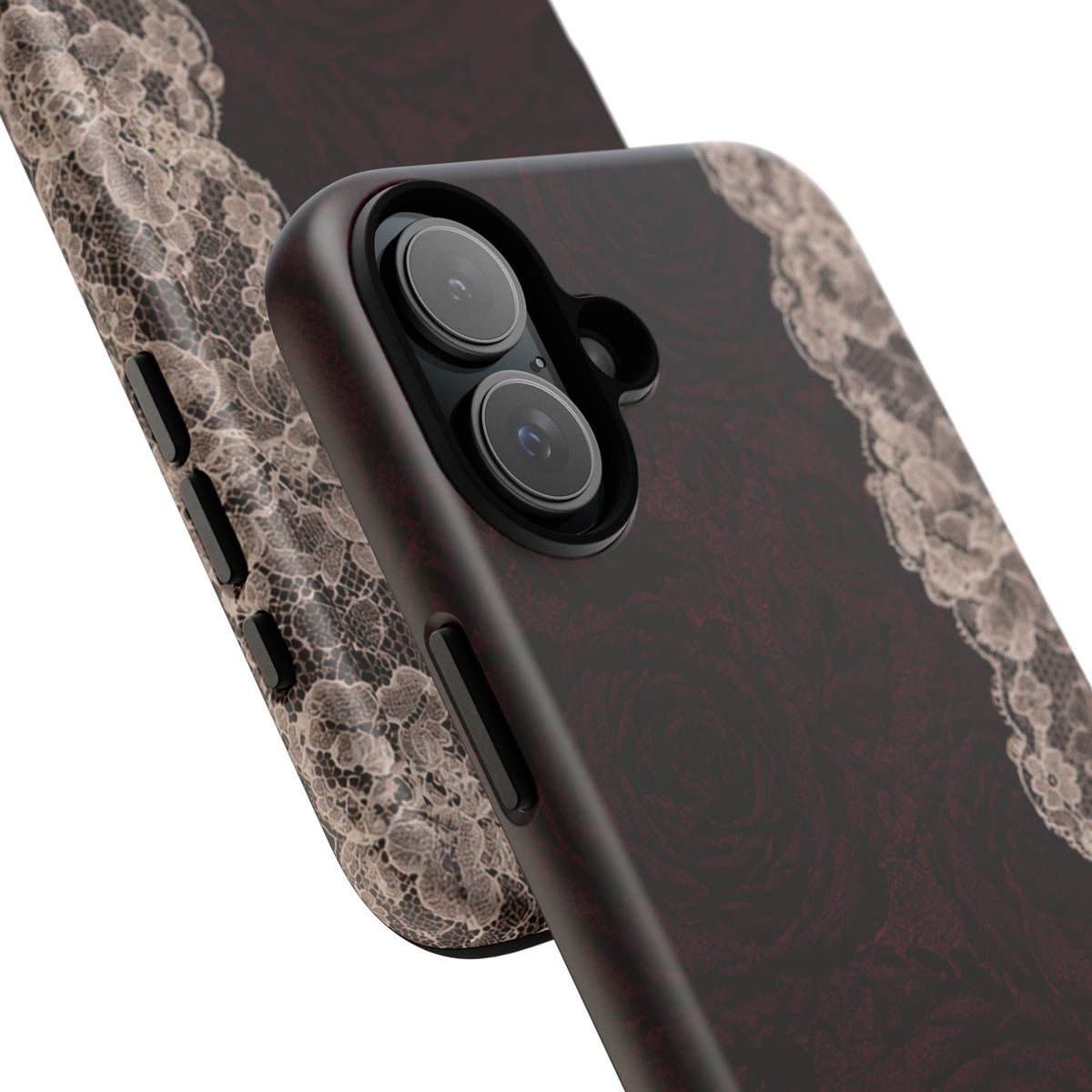Burgundy Rose Tough Case