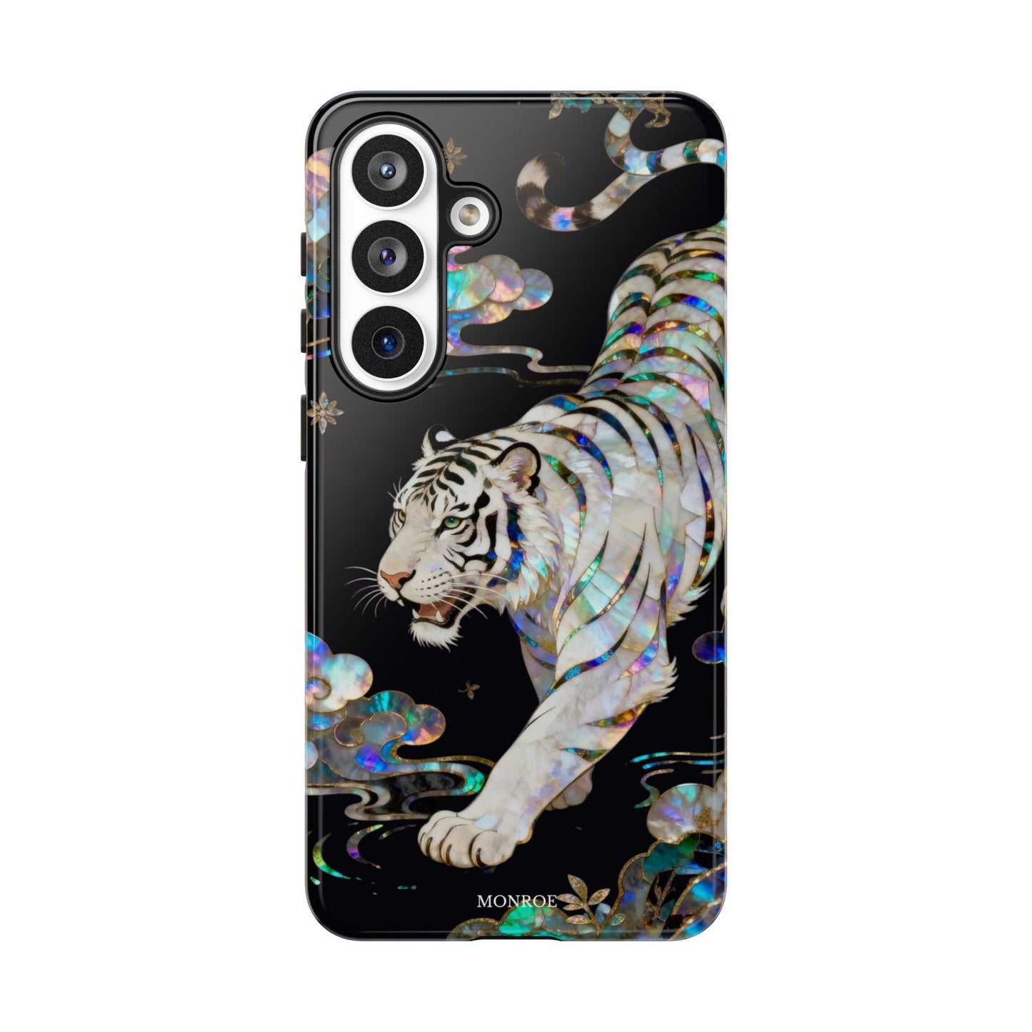 Iridescent White Tiger Tough Case