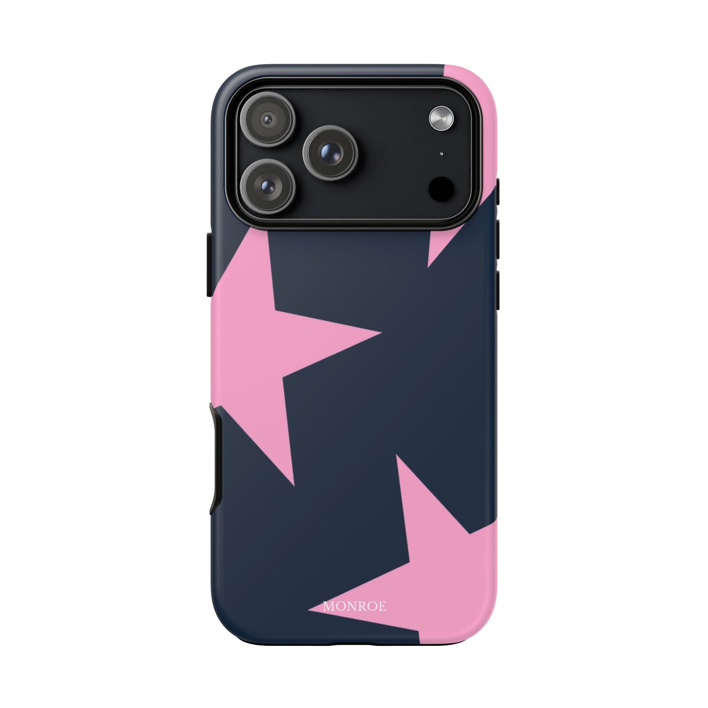 Navy & Pink Star Tough Cover