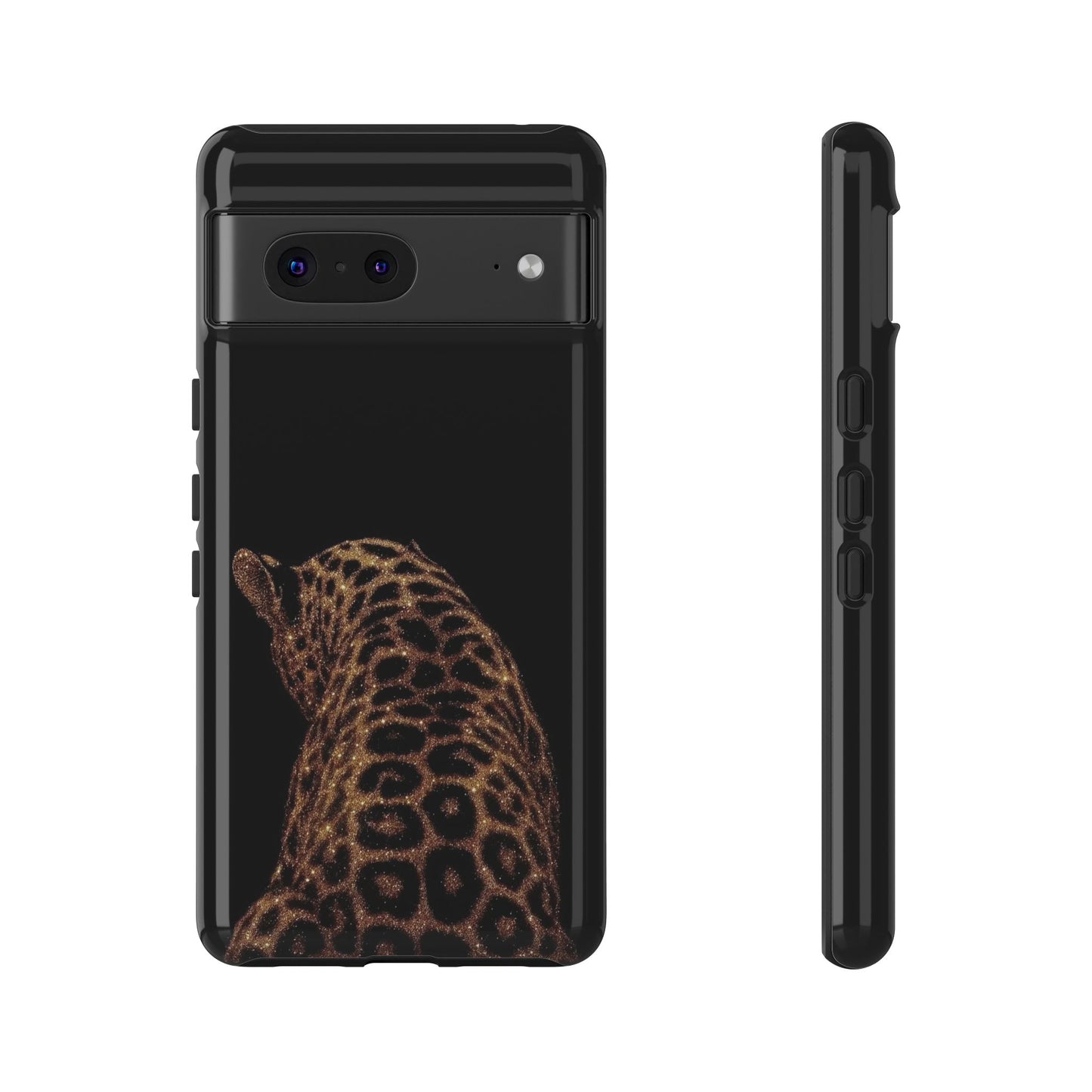 Leopard Back Tough Phone Case