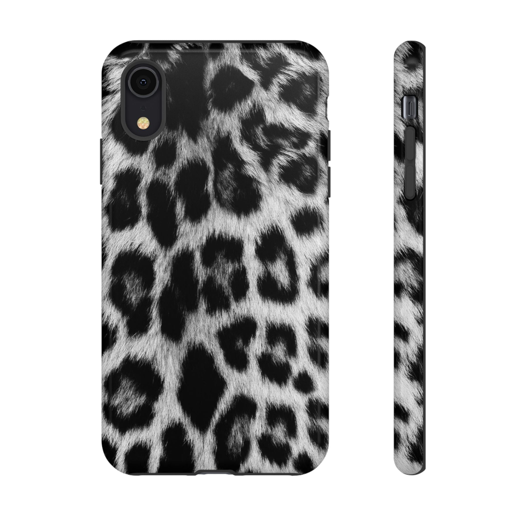 B&W Leopard Phone Case