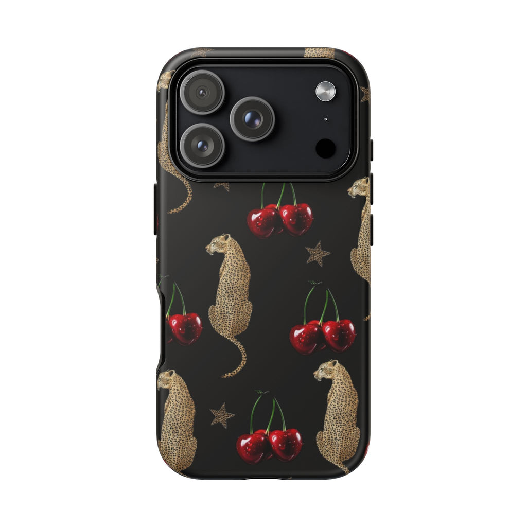 Leopards & Cherries Phone Case