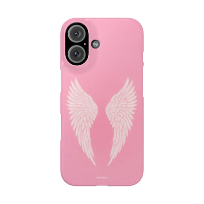 Pink Angel Wings Case