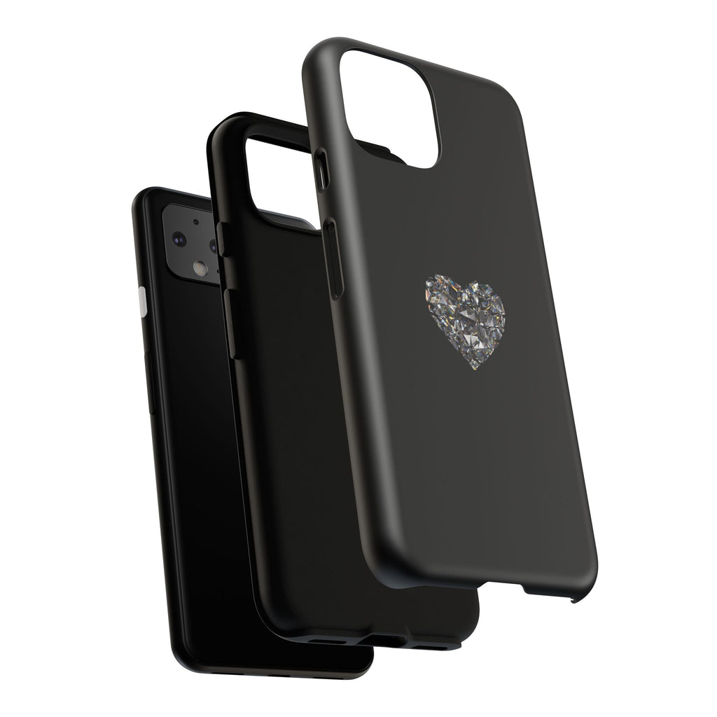 Crystal Heart Phone Case
