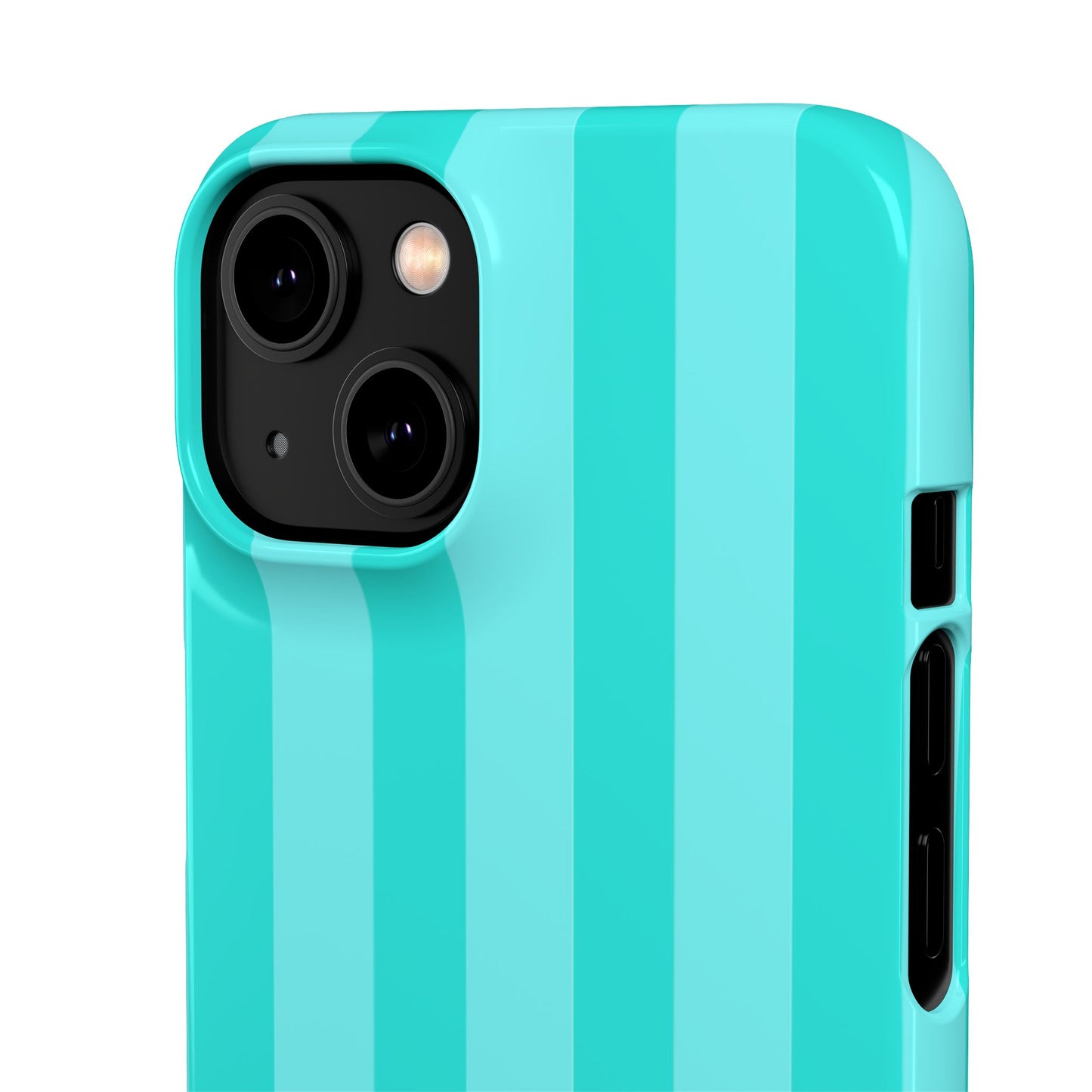 Striped Aqua Case