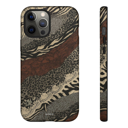 Safari Stripe Tough Phone Case