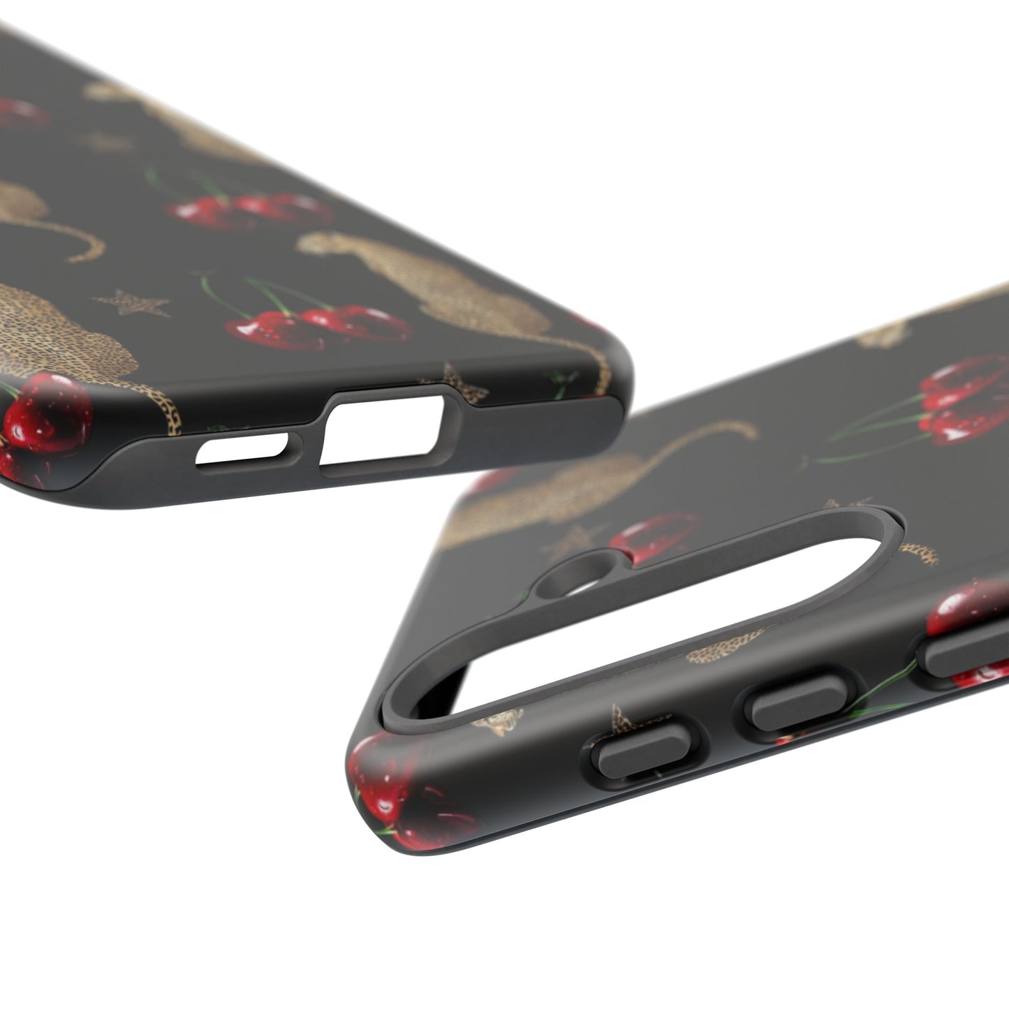 Leopard & Cherry Tough Case